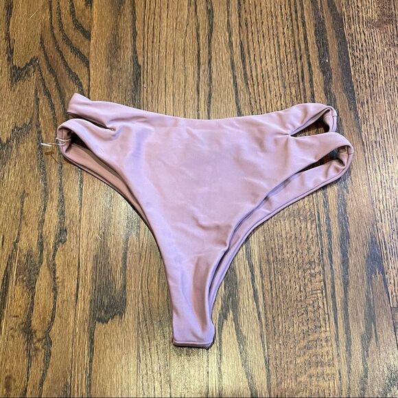 New PINK/PURPLE Urban Outfitters Mandalynn Sophia Bikini Bottom XS B-1301 - Picture 3 of 4